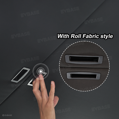 Cybertruck Sunshade Retractable Glass Roof Sunshade with Roll Fabric Style Heat Insulation UV Protection
