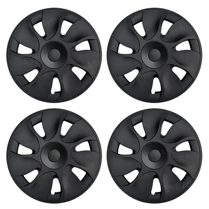 Model Y Juniper Standard 18inch Wheel Covers Aperture Wheels Cyclone Style Hubcaps