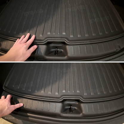 Model Y L All-Weather TPE Floor Mats & Trunk Mat Cargo Liner & Seat Back Protector & Rear Bumper Guard Set