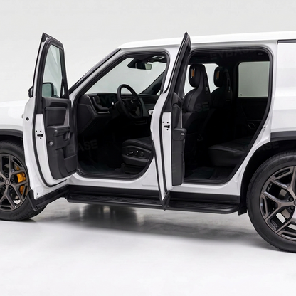 EVBASE Running Boards for Rivian R2 Side Steps Heavy-Duty Non-Slip Nerf Bars Exterior Off-Road Accessories