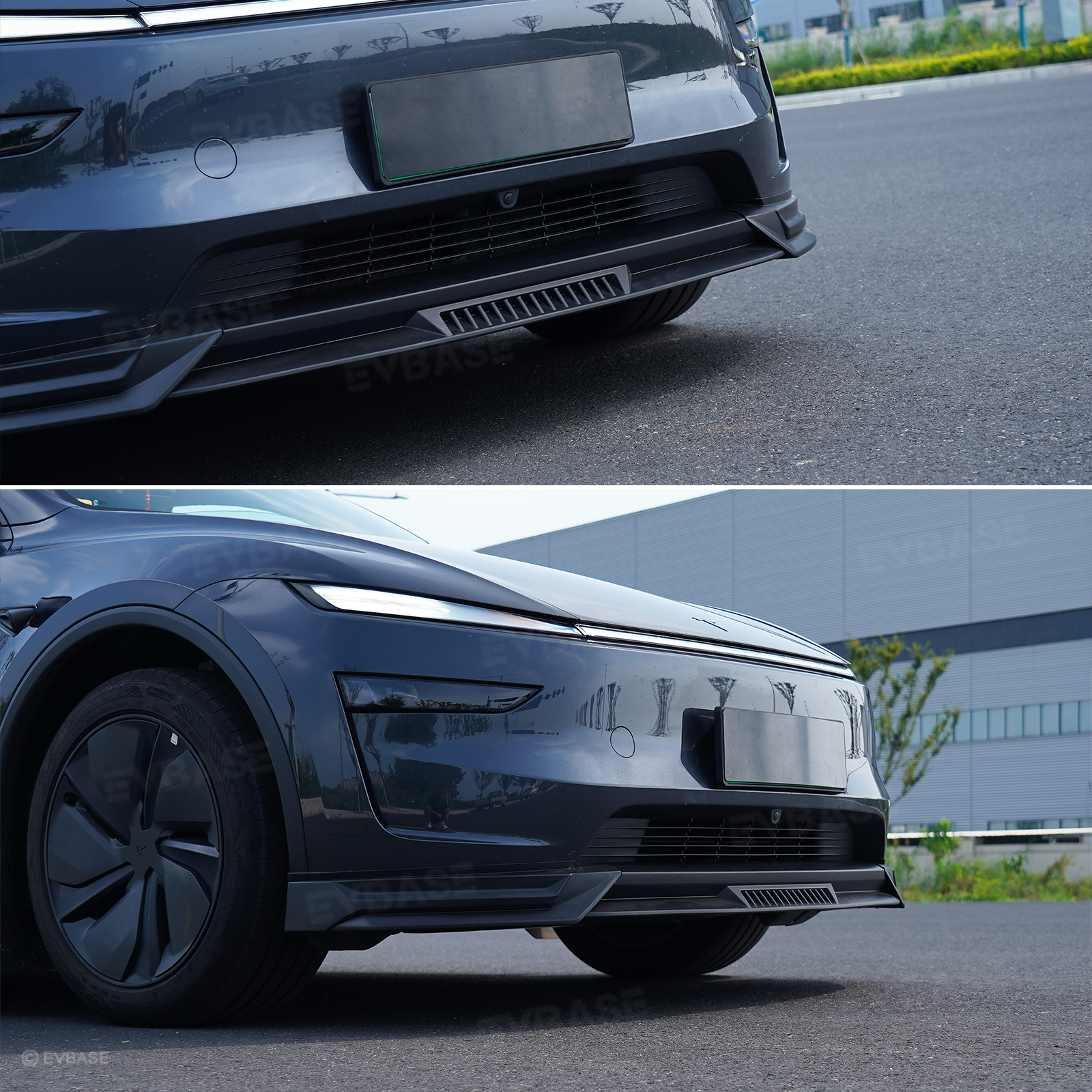 Model Y Juniper Body Kit Aggressive Aero Style Front Lip & Rear Diffuser & Side Skirts