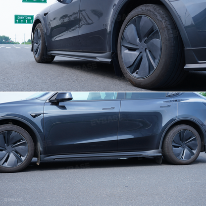 Model Y Juniper Body Kit Aggressive Aero Style Front Lip & Rear Diffuser & Side Skirts