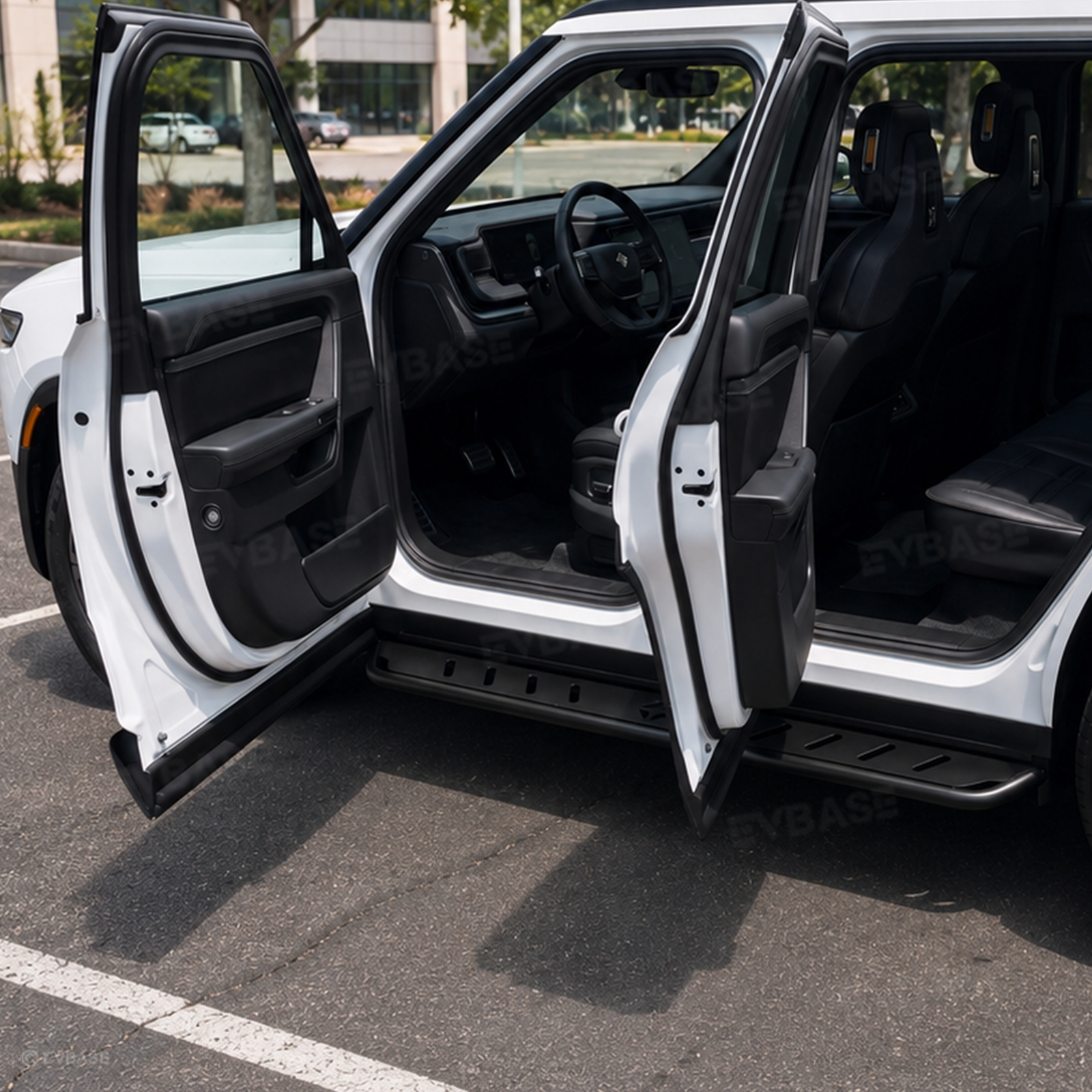Running Boards for Rivian R2 Side Steps Heavy-Duty Non-Slip Nerf Bars Off-Road Accessories