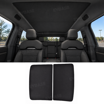 Sunshade for Rivian R2 Side Window Shade & Windshield Sun Shade & Glass Roof Sun Visor Foldable Heat Reflective Protector
