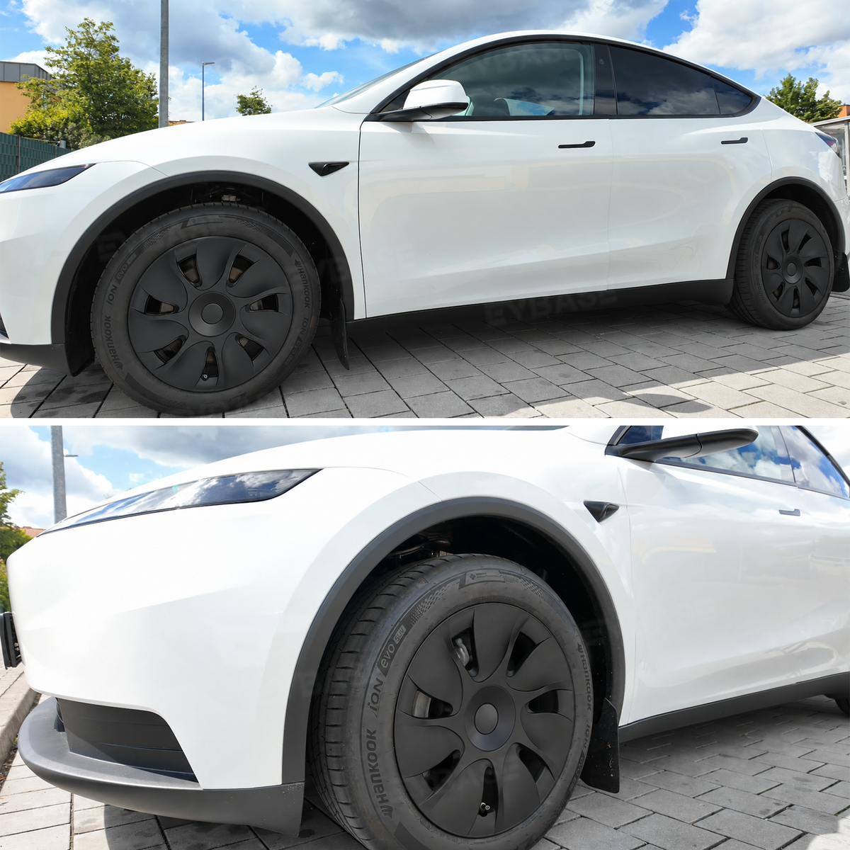 Model Y Juniper Standard 18inch Wheel Covers Aperture Wheels Cyclone Style Hubcaps