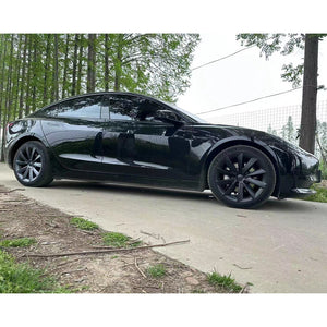 2023 Nuevo Tesla Modelo 3 Cubierta de rueda Tapacubos 18 pulgadas Aero Cubiertas de rueda Reemplazo 4PCS Negro mate