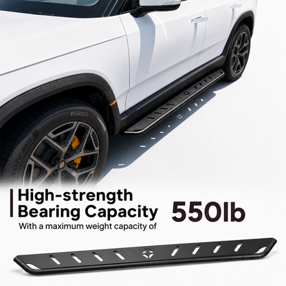 Running Boards for Rivian R2 Side Steps Heavy-Duty Non-Slip Nerf Bars Off-Road Accessories