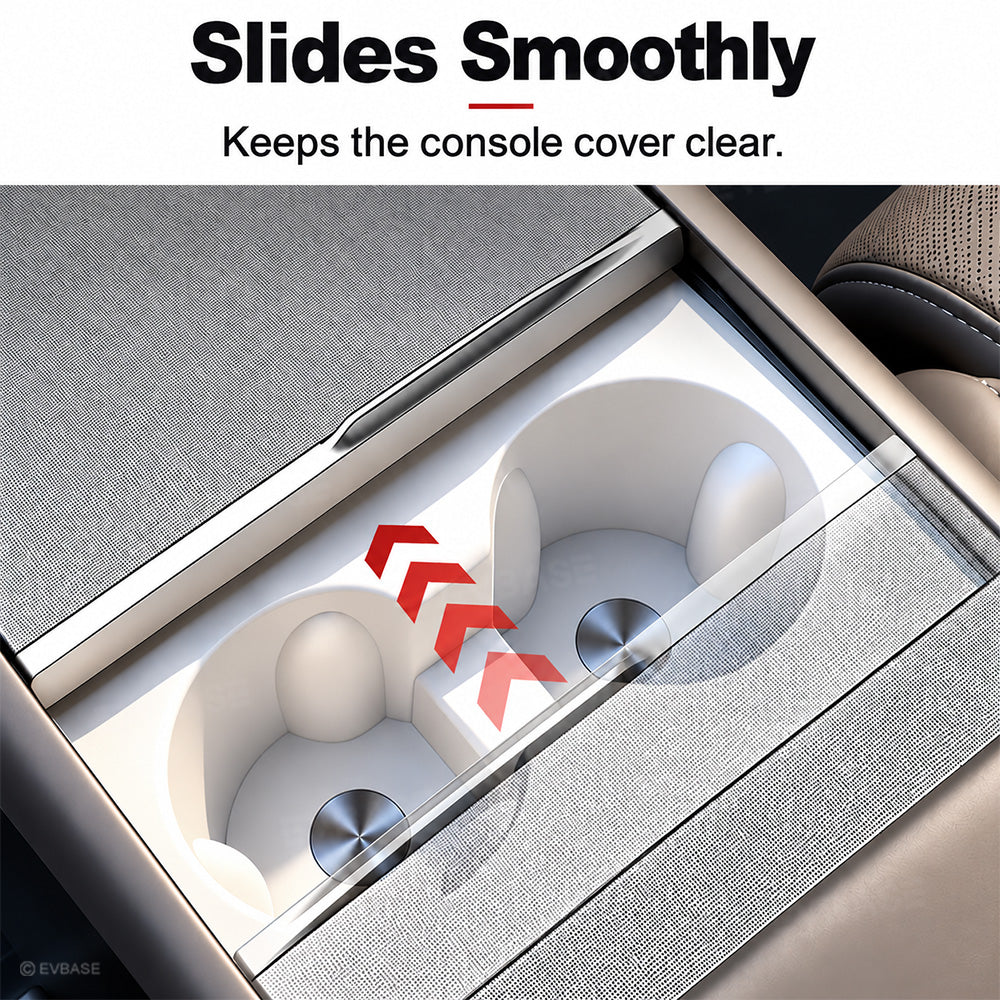 Model Y Juniper/ 3 Highland/ Y L Cup Holder Center Console Silicone Cup Holder Insert for Tesla Water Bottle Organizer