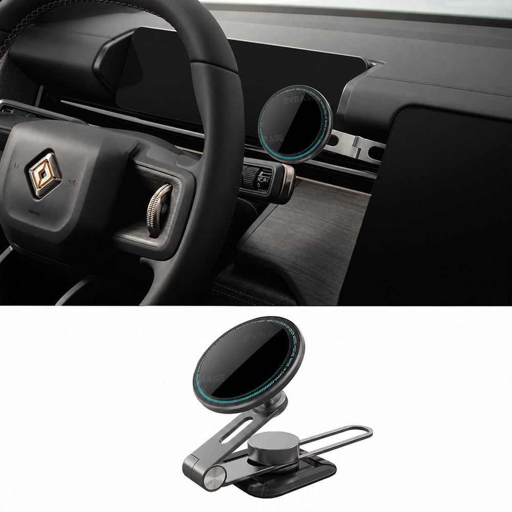 Phone Holder for Rivian R2 Adjustable Magnetic Phone Mount MagSafe Wireless Charging