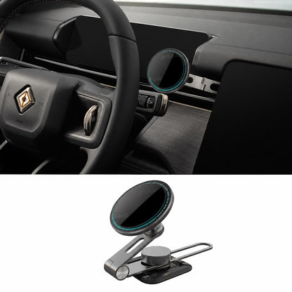 Phone Holder for Rivian R2 Adjustable Magnetic Phone Mount MagSafe Wireless Charging