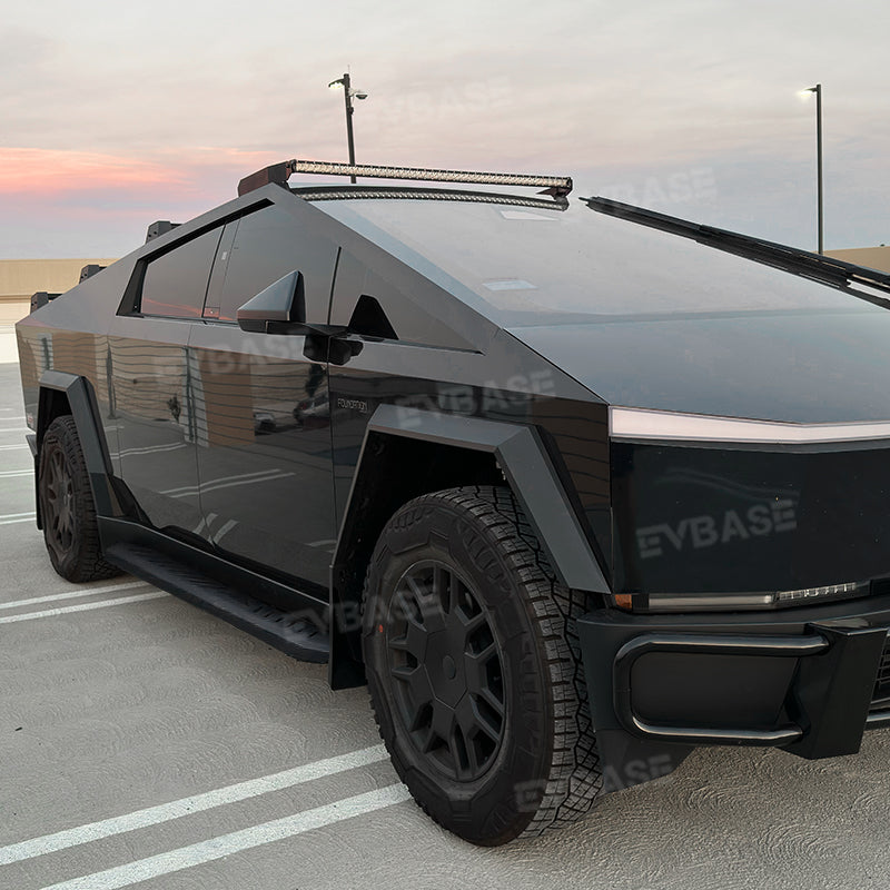 Tesla Cybertruck Running Boards Gen 2.0 Upgrade Nerf Bars Side Steps E