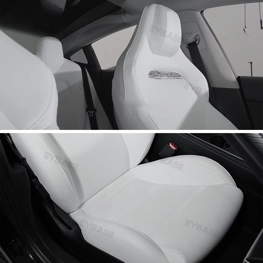 Model 3 Y Sport Seats Replacement Nappa Leather Inspired By Model 3 Highland Performance Seat for Tesla