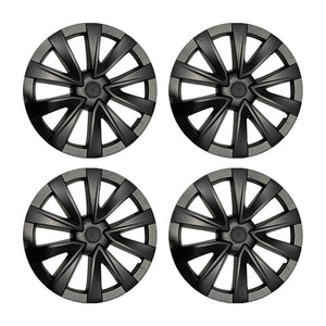 EVBASE Tesla Model 3 Wheel Covers 18inch Wheel Caps Inspired by Model 3 Sport Wheels