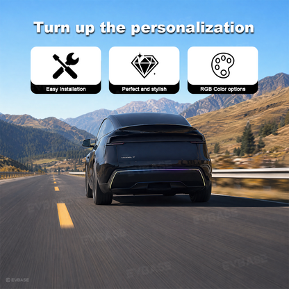 Model Y Juniper Rear Bumper Ambient Lighting RGB Dynamic LED Light Strip