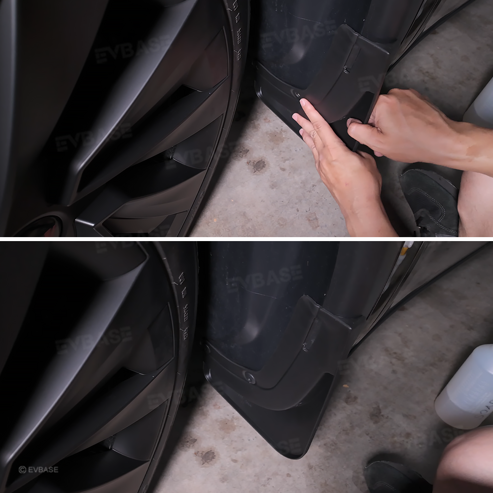 Model Y Juniper Mud Flaps Tesla Fender Mudguards No Drilling Splash Guards