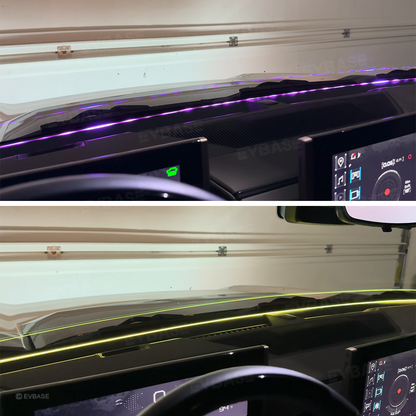 Hummer EV Dashboard Streamer Ambient Lighting RGB LED Light Strip