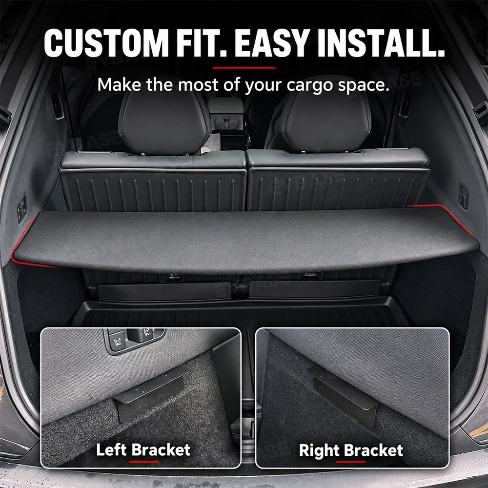 Model Y L Trunk Retractable Cargo Cover Luggage Cargo Privacy Shield Parcel Shelf