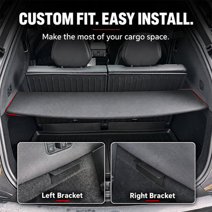 Model Y L Trunk Retractable Cargo Cover Luggage Cargo Privacy Shield Parcel Shelf