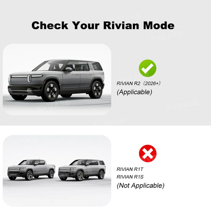 Cargo Cover for Rivian R2 Retractable Rear Trunk Cargo Shield Privacy Cover Security Shade