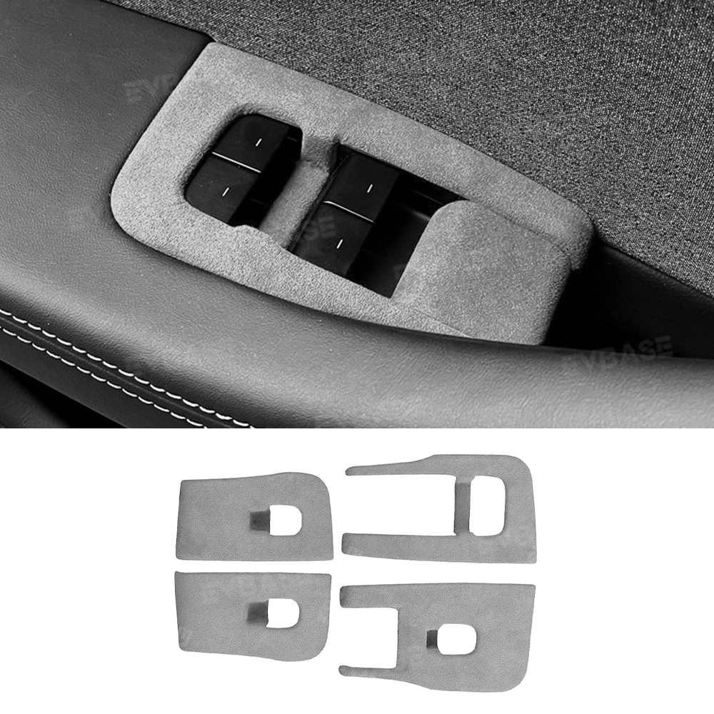 Model 3 Highland Alcantara Window Lift Switch Button Cover Left Hand Drive Panel Trim Sticker for Tesla