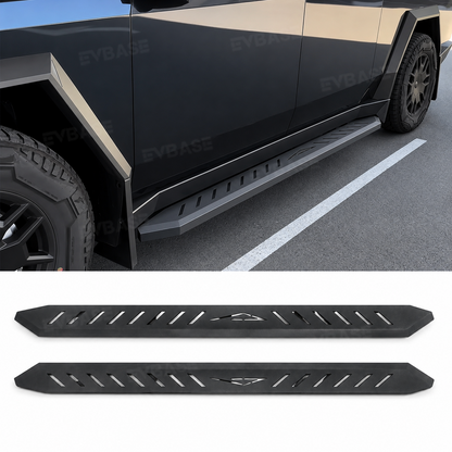 Cybertruck Running Boards Heavy-Duty Anti-Slip Side Steps Nerf Bars Exterior Brackets for Tesla