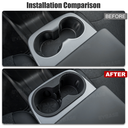 Model Y Juniper Standard Center Console Cup Holder Insert for Tesla