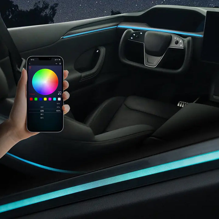 Tesla Ambient Light – EVBASE-Premium EV&Tesla Accessories