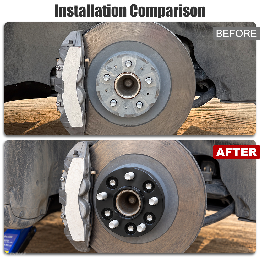 Model Y/ 3 Aluminum Forged Wheel Spacers Hubcentric Wide-Stance Wheel Spacer Kit