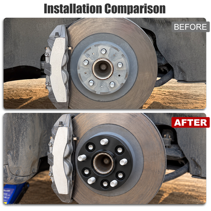 Model Y/ 3 Aluminum Forged Wheel Spacers Hubcentric Wide-Stance Wheel Spacer Kit