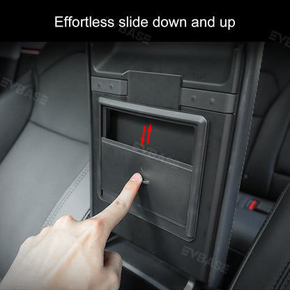 Model 3 Highland Center Console Organizer Armrest Storage Box Hidden Compartment for Tesla