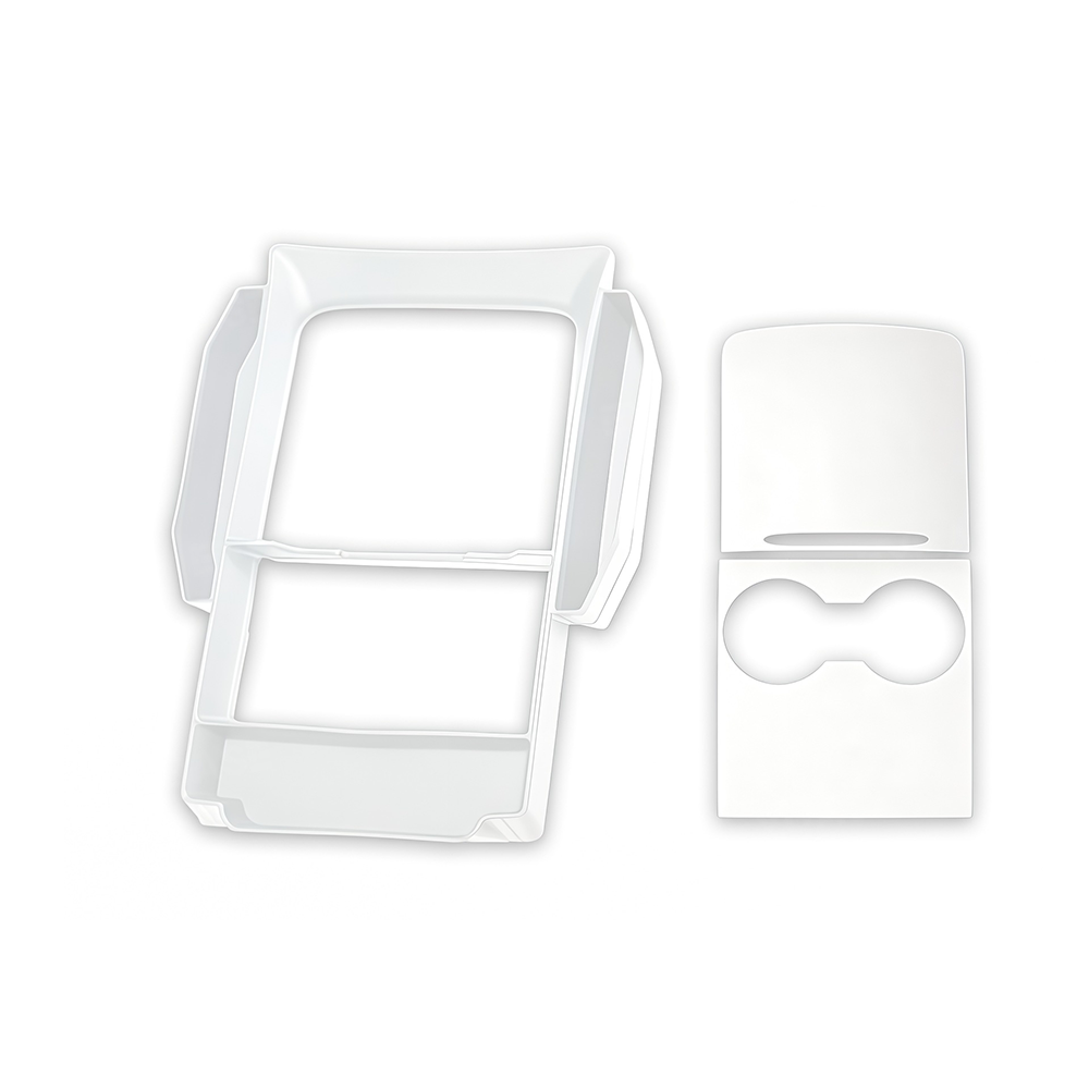 Model Y/ 3 Center Console Upper Organizer Silicone Storage Tray with Side Pockets