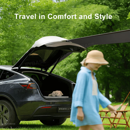 Model Y/ Y Juniper Camping Tent Tailgate Awning Tent Waterproof Oxford Cloth Sunshade for Tesla
