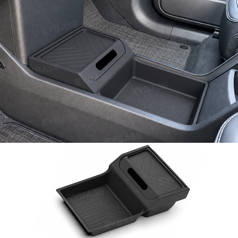Lower Center Console Organizer 2.0 for Rivian R2 Under Console Storage Tray