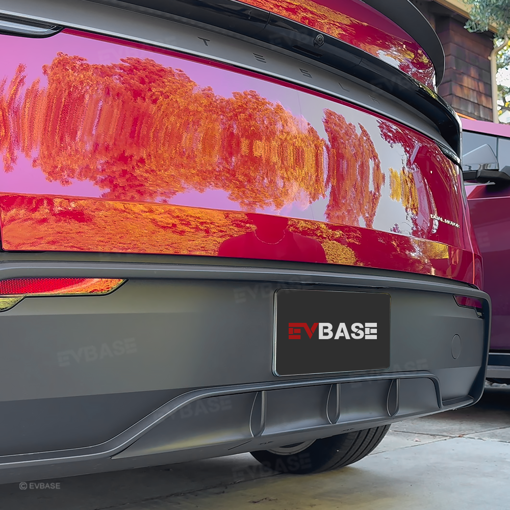 Model Y Juniper Rear Diffuser Rear Bumper Lip ABS Spoiler Trim for Tesla