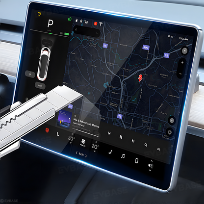 Model Y Juniper Screen Protector High Definition Clear Shields For Tesla Front Screen & Rear Display