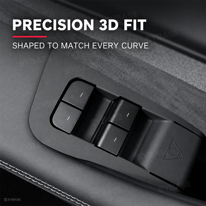 Model Y L Window & Door Switch Covers Silicone Window Switch Panel Protection Overlay Set