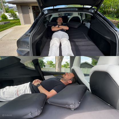 Model Y/ Y Juniper Air Mattress Inflatable Camping Mattress With OEM Style External Air Pump