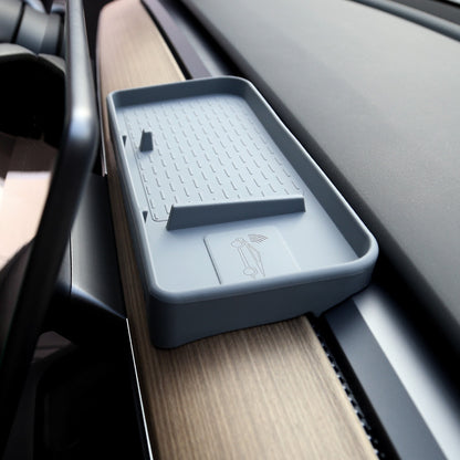 EVBASE Storage Box Under The Screen Dashboard Storage Tray For Tesla Model 3 Y