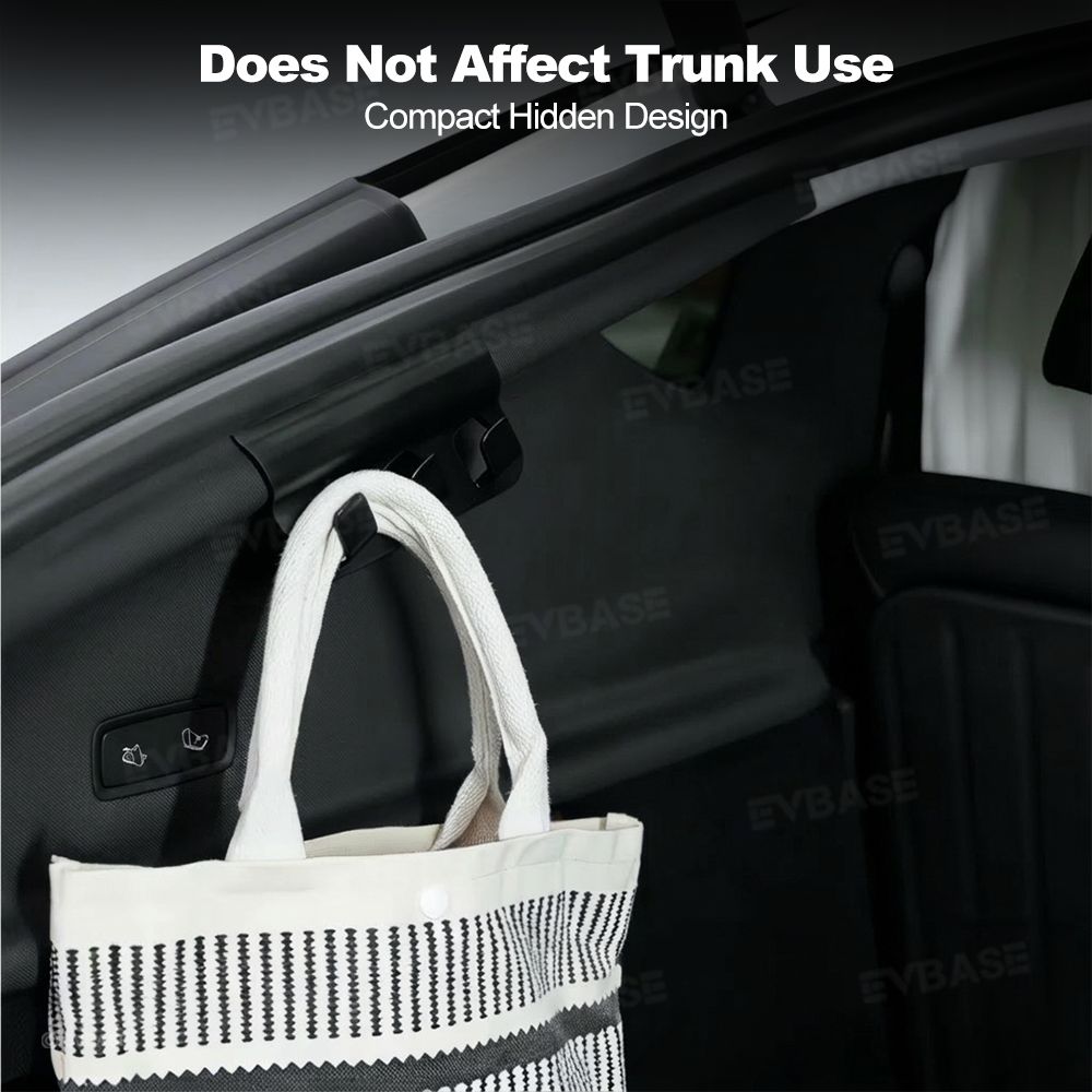 Model Y Juniper Rear Trunk Hook Organizer Grocery Bag Hook for Tesla ...
