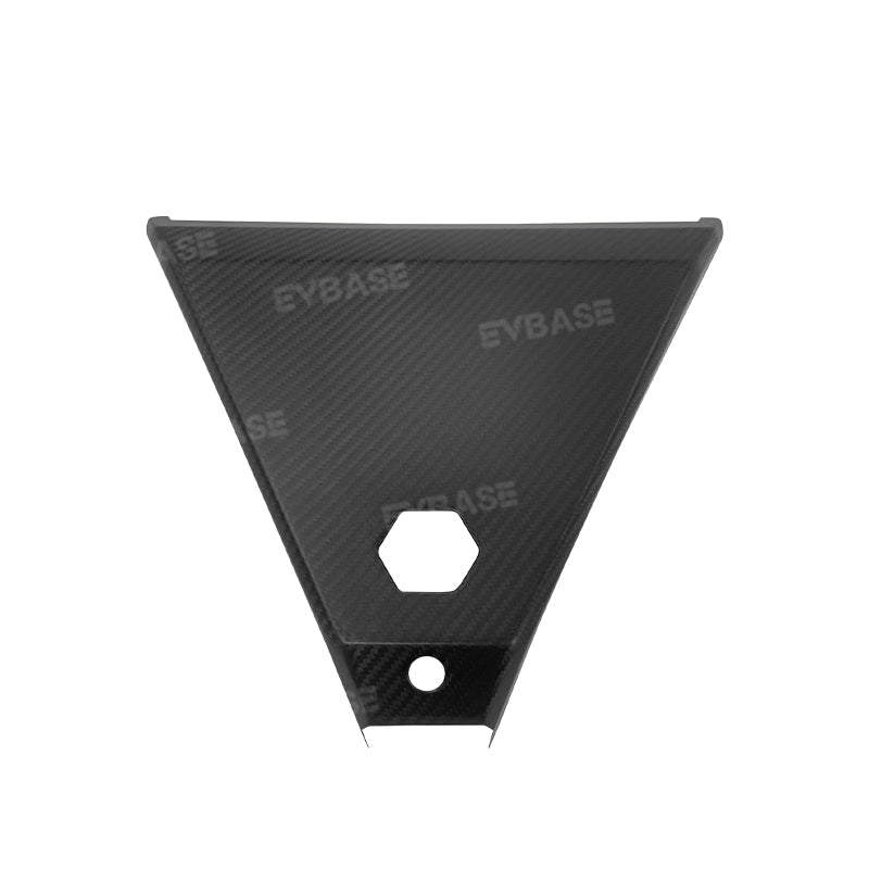 Cybertruck Cabin Camera Cover Trim Real Carbon Fiber Panel Decor Interior Accessories Warning Light Cover