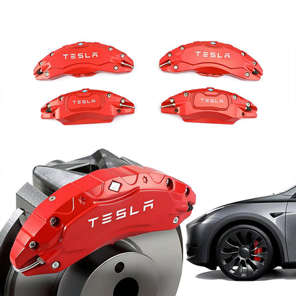 Model 3 Y Brake Caliper Cover Caliper Protector Precision Bolt-On for Tesla 18/19/20 Inch Wheel 4PCS