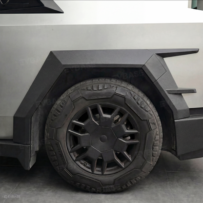 Cybertruck Armor Fender Flares Cover Off-Road Protection ABS Front & Rear Wheel Arches Eyebrow Protector Trim