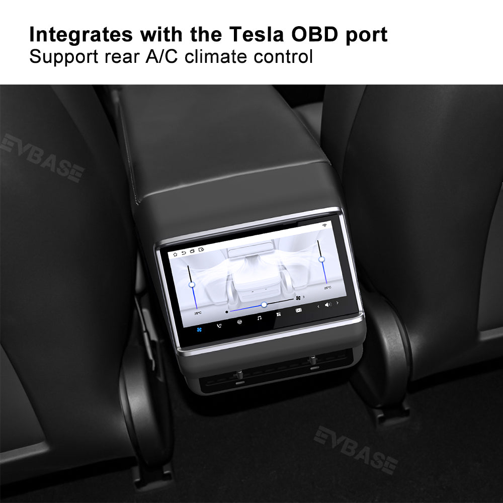 Model 3 / Y - Rear Entertainment and Climate Control Touch Screen - Tesland