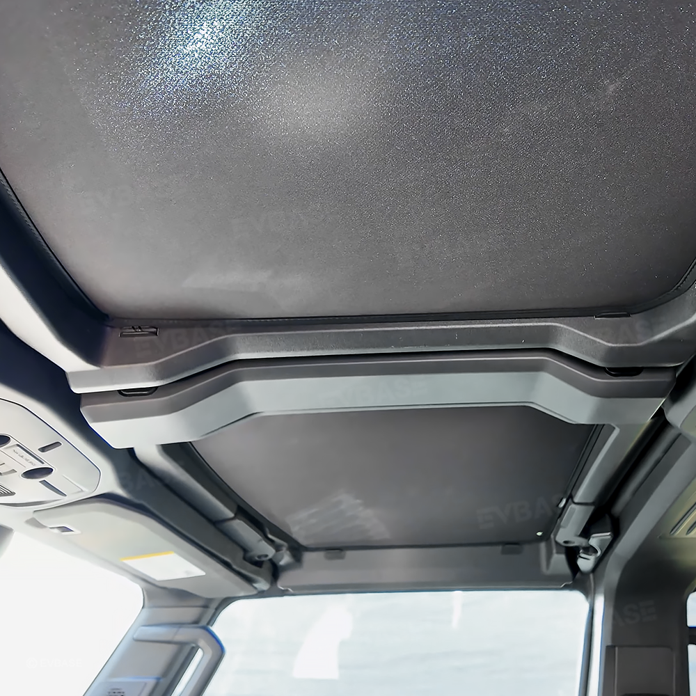 Glass Roof Sunshade for Hummer EV Ice Crystal Sun Shield Foldable Sunroof Shade
