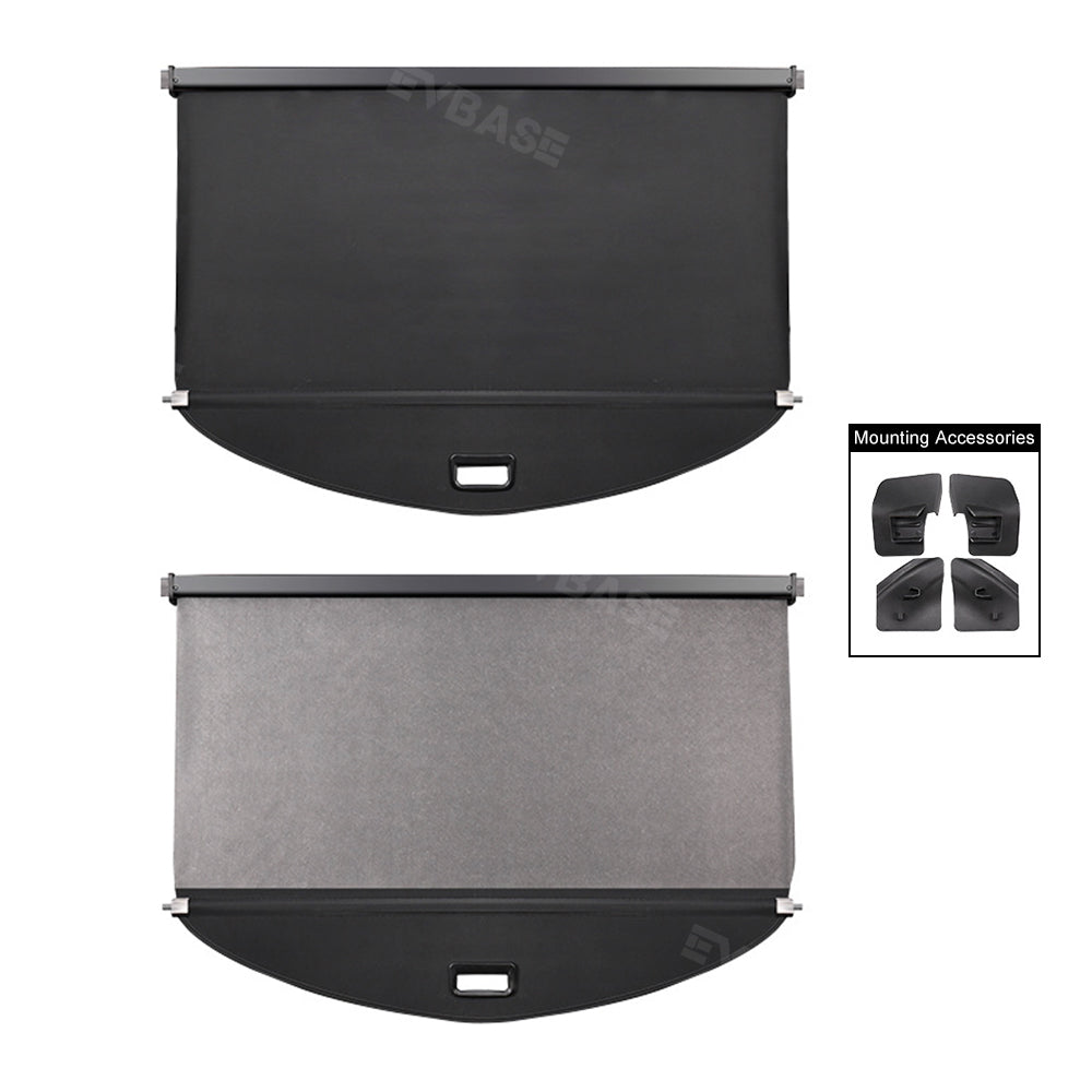 EVBASE Tesla Model Y Retractable Trunk Cargo Cover Rear Privacy Cargo Cover Shade Protector