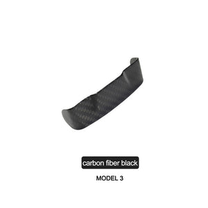 Tesla Model 3 Y Seat Belt Fascia Cover Real Carbon Fiber Tesla Interior Accessories Seatbelt 2pcs