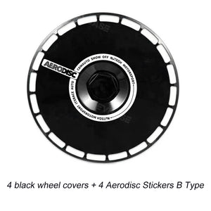 DIY Tesla Model 3/Y/3 Highland Custom Graphic Aerodisc Wheel Covers 4PCS 18/19/20Inch Full Coverage