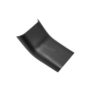 Tesla Model 3/Y Rear Air Vent Guard Pedal Real Carbon Fiber Door Sill Anti-Kick Plate Overlay Protect Outlet Cover