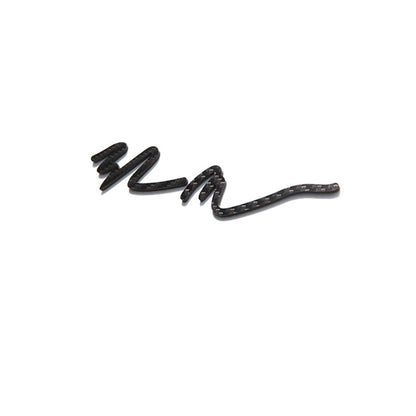 Emblem Sticker for Tesla Front Trunk/Rear Trunk Logo Decal Cover Real Carbon Fiber