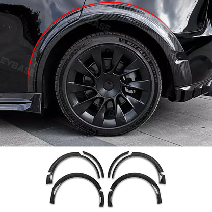 Model Y Fender Flares Wide Body Wheel Arches Extensions Edge Trim Protector With Radar Cutout for Tesla